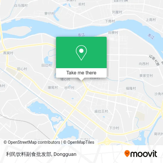 利民饮料副食批发部 map