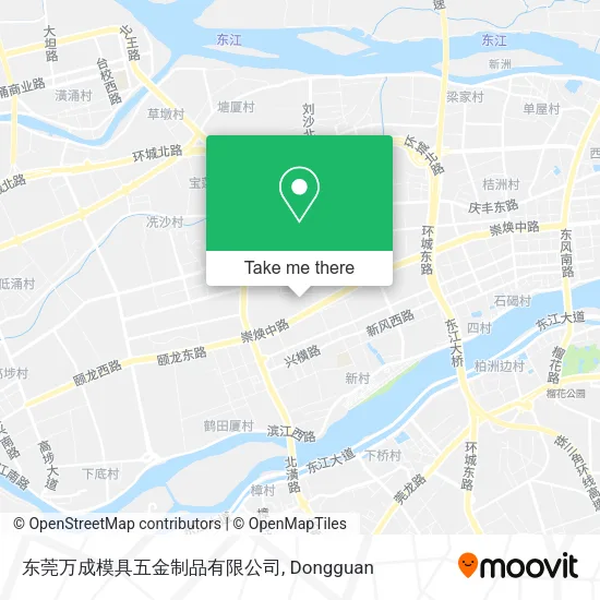 东莞万成模具五金制品有限公司 map