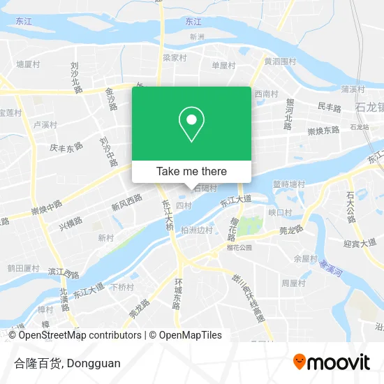 合隆百货 map