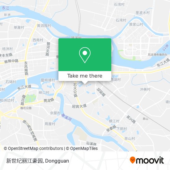 新世纪丽江豪园 map