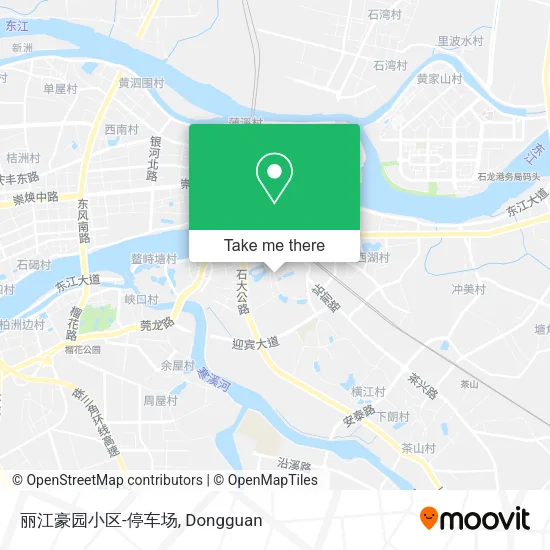 丽江豪园小区-停车场 map