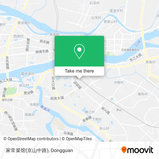 家常菜馆(京山中路) map