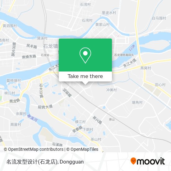 名流发型设计(石龙店) map