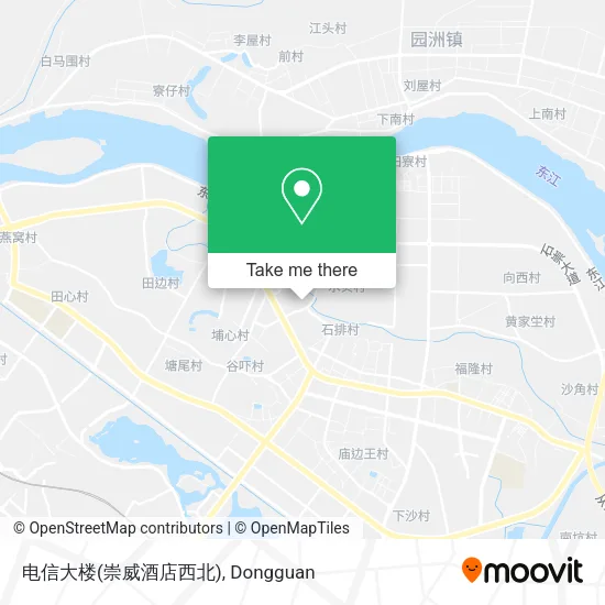 电信大楼(崇威酒店西北) map