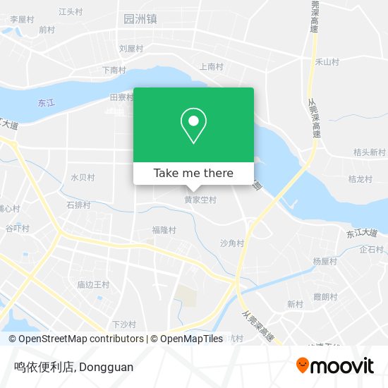鸣依便利店 map