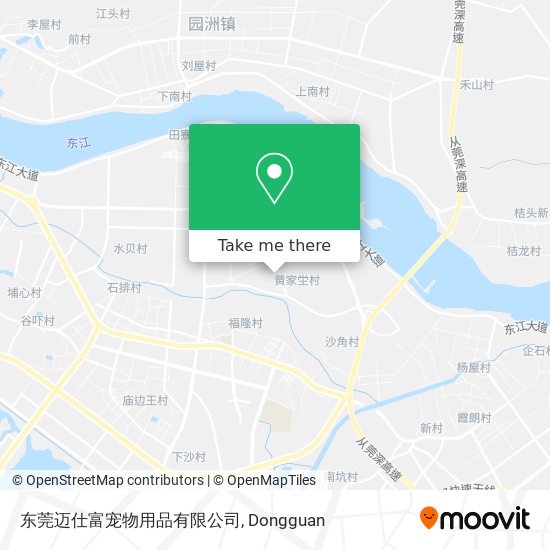 东莞迈仕富宠物用品有限公司 map