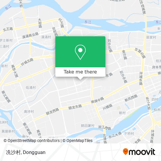 冼沙村 map