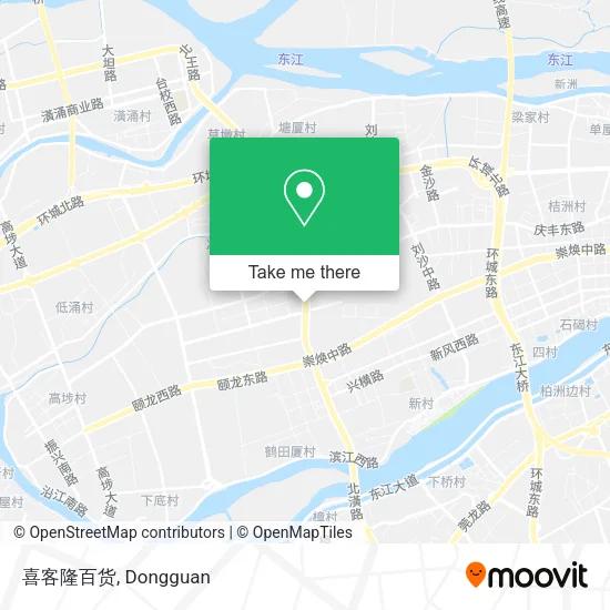喜客隆百货 map