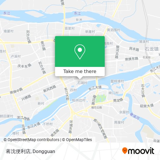 蒋沈便利店 map