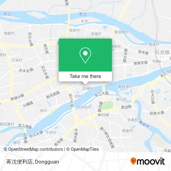 蒋沈便利店 map