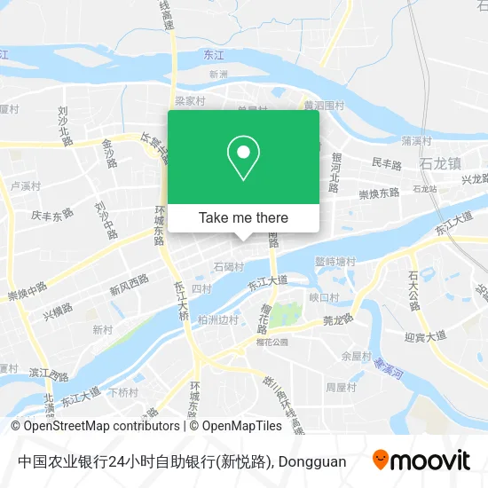 中国农业银行24小时自助银行(新悦路) map