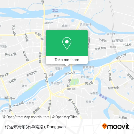 好运来宾馆(石单南路) map