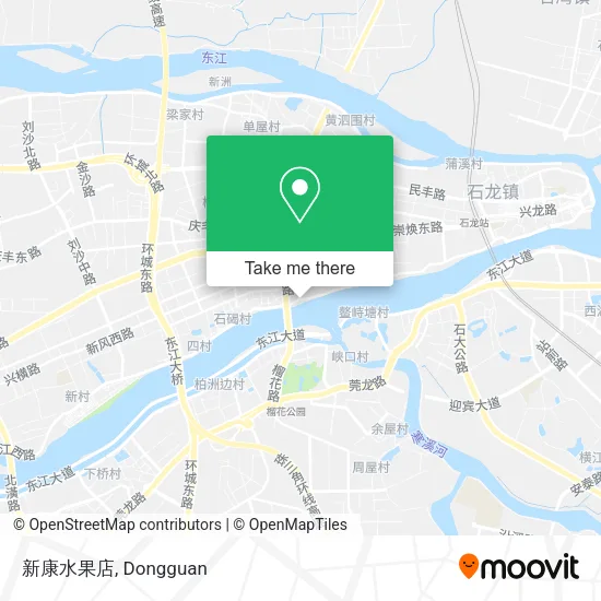 新康水果店 map