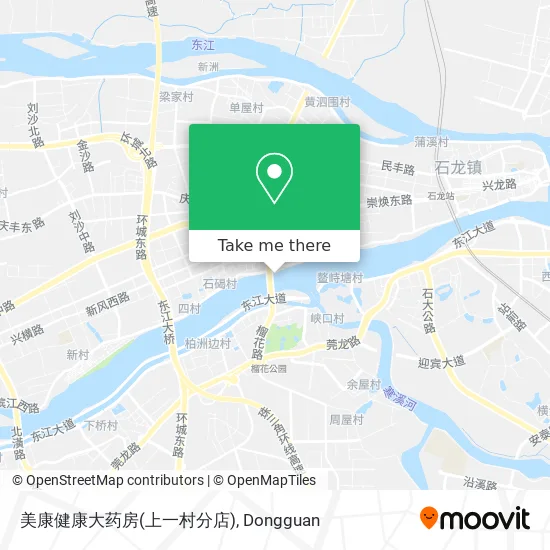 美康健康大药房(上一村分店) map