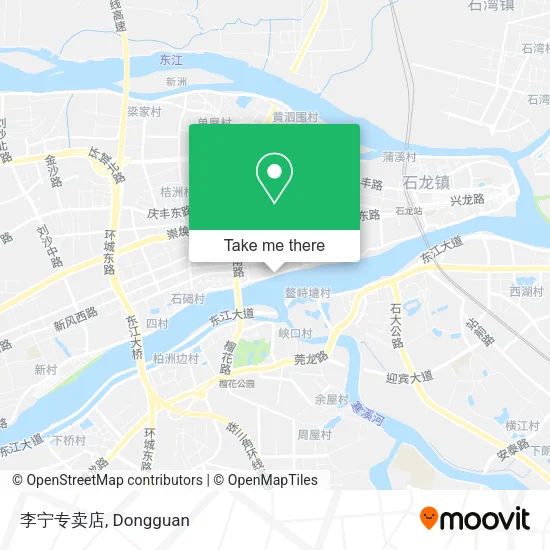 李宁专卖店 map