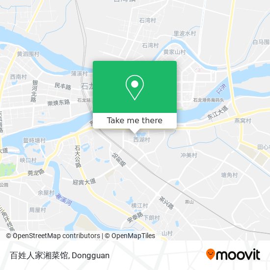 百姓人家湘菜馆 map