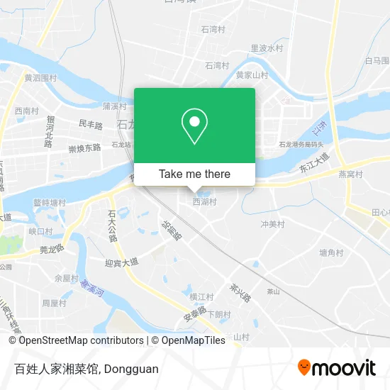百姓人家湘菜馆 map