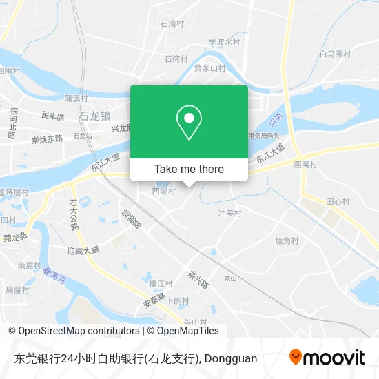 东莞银行24小时自助银行(石龙支行) map