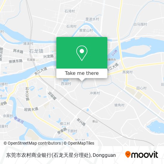 东莞市农村商业银行(石龙天星分理处) map