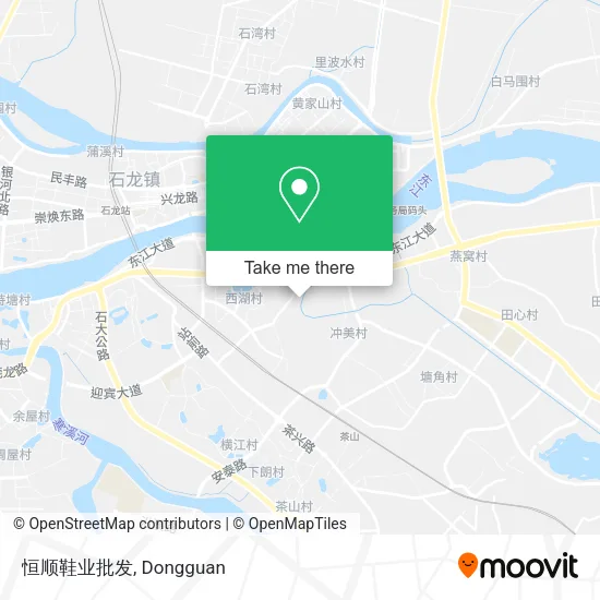 恒顺鞋业批发 map