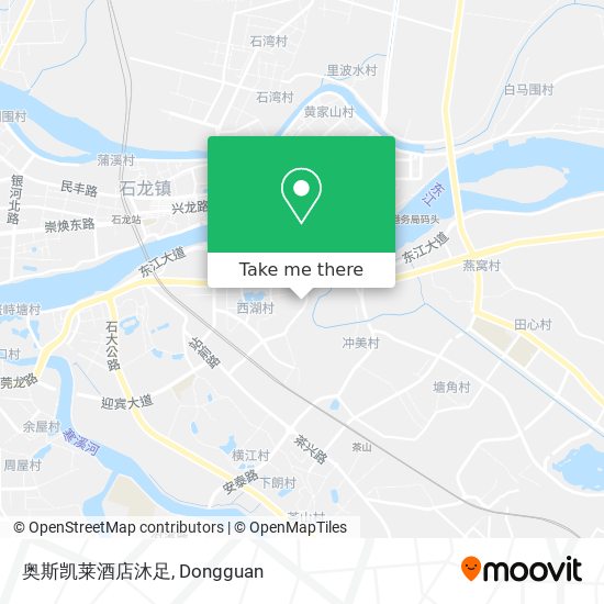 奥斯凯莱酒店沐足 map