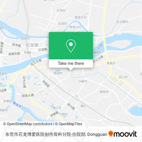 东莞市石龙博爱医院创伤骨科分院-住院部 map
