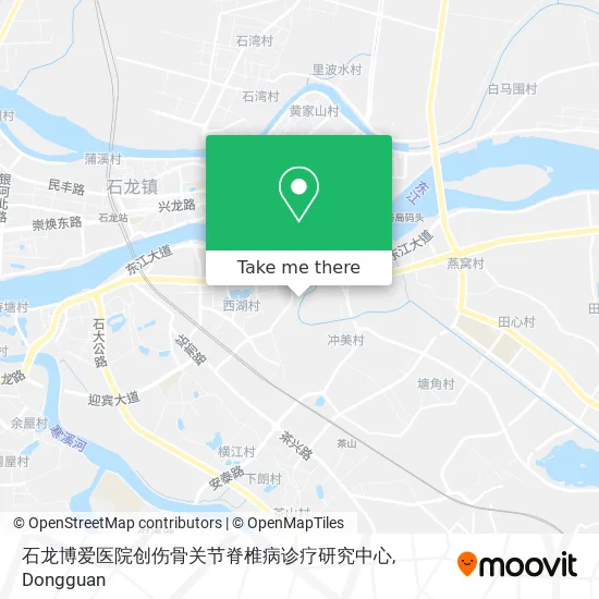 石龙博爱医院创伤骨关节脊椎病诊疗研究中心 map