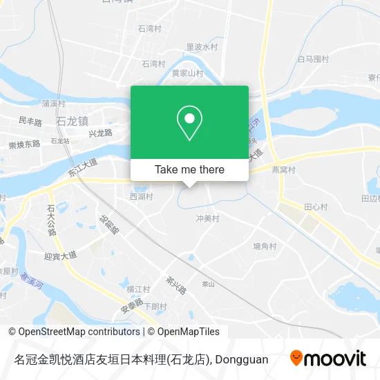 名冠金凯悦酒店友垣日本料理(石龙店) map