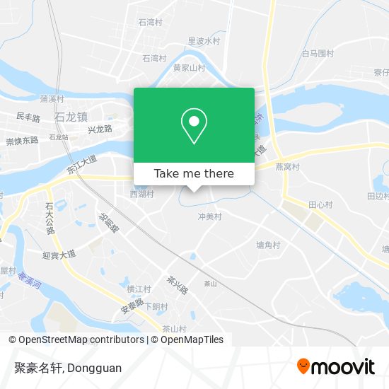 聚豪名轩 map