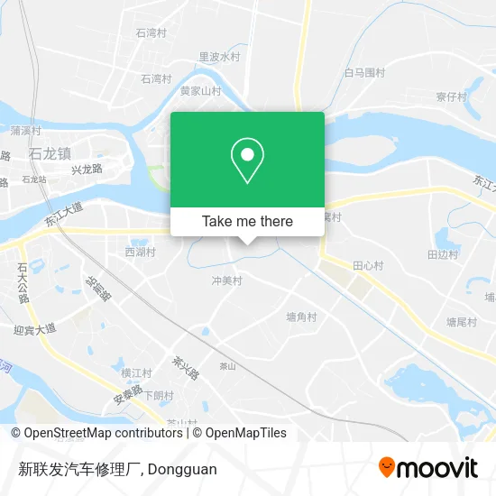 新联发汽车修理厂 map
