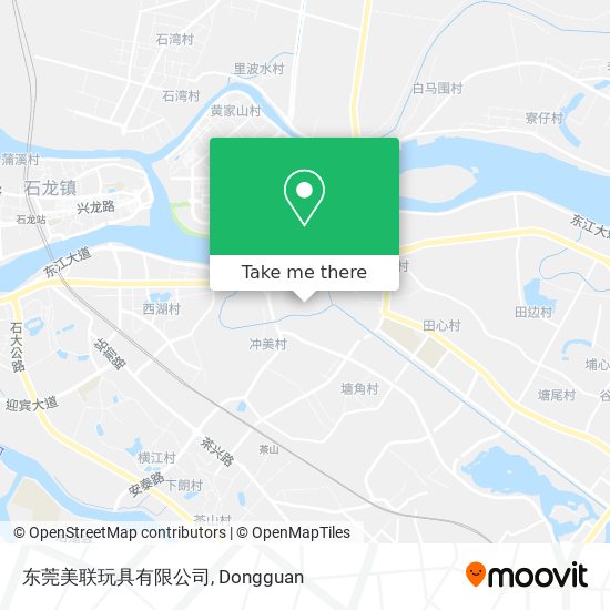 东莞美联玩具有限公司 map