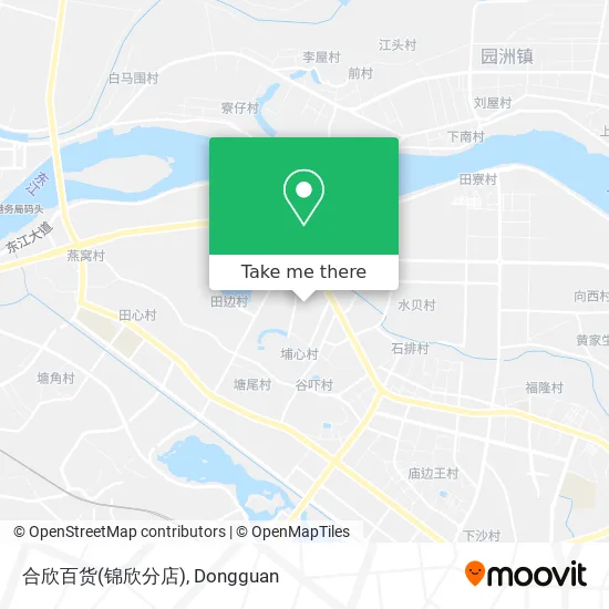 合欣百货(锦欣分店) map