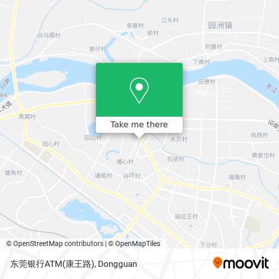 东莞银行ATM(康王路) map
