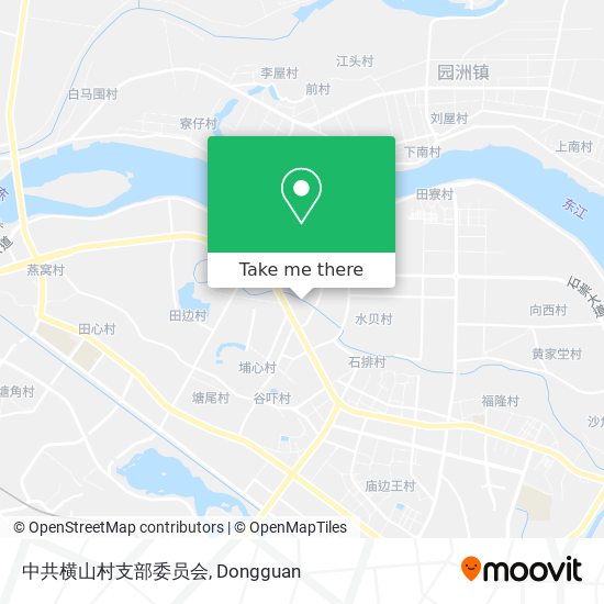 中共横山村支部委员会 map