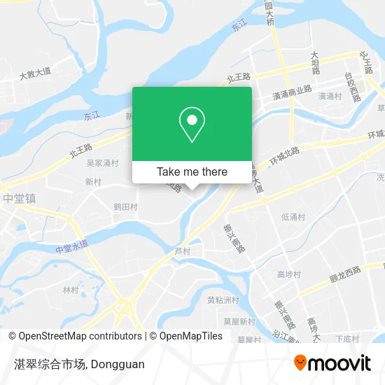 湛翠综合市场 map