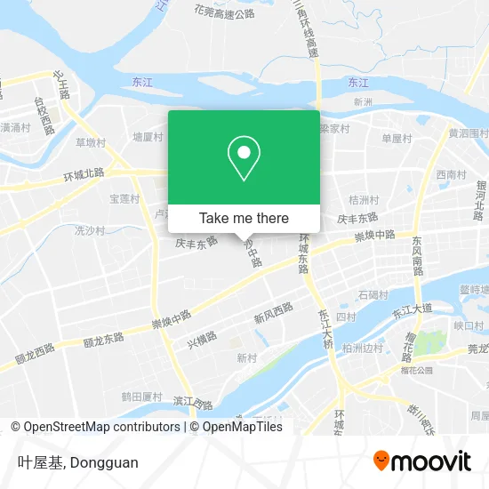 叶屋基 map