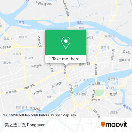美之选百货 map