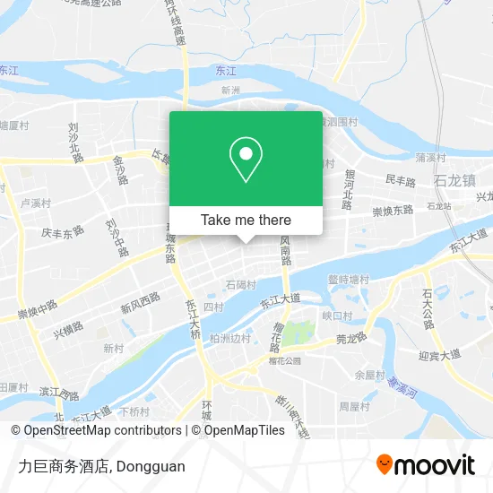 力巨商务酒店 map