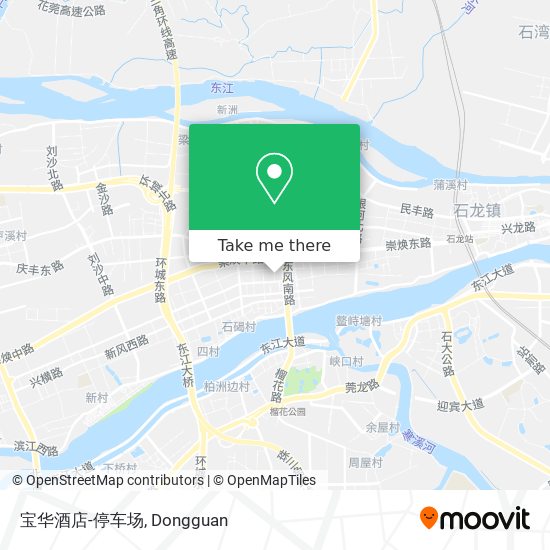 宝华酒店-停车场 map