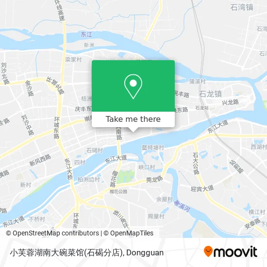 小芙蓉湖南大碗菜馆(石碣分店) map