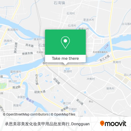 承恩美容美发化妆美甲用品批发商行 map