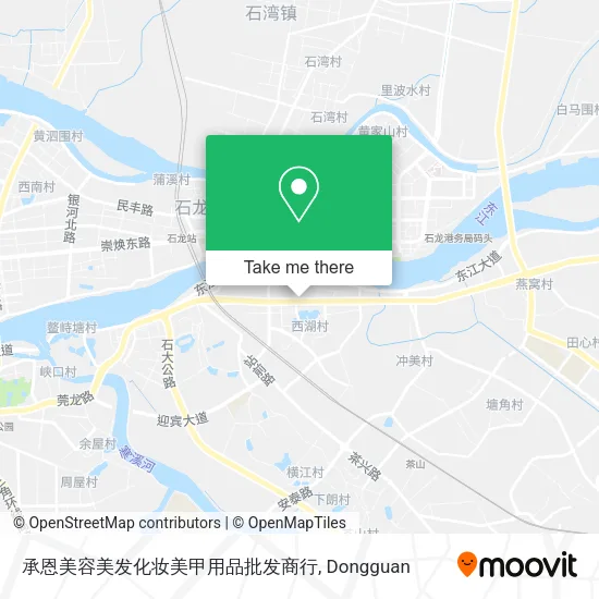 承恩美容美发化妆美甲用品批发商行 map