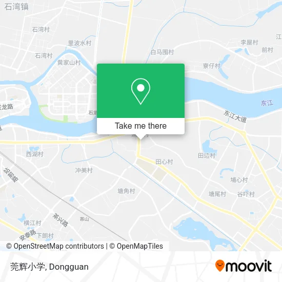莞辉小学 map