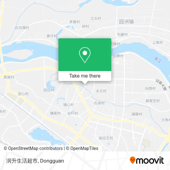 润升生活超市 map
