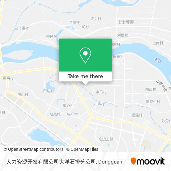 人力资源开发有限公司大洋石排分公司 map