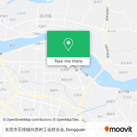 东莞市石排镇向西村工会联合会 map