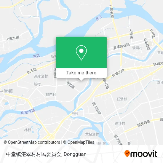中堂镇湛翠村村民委员会 map