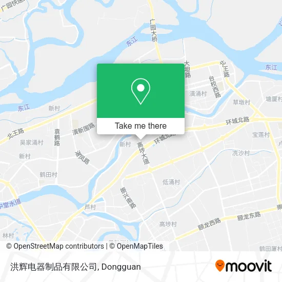 洪辉电器制品有限公司 map