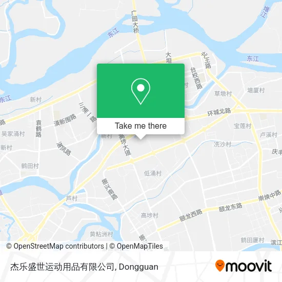 杰乐盛世运动用品有限公司 map