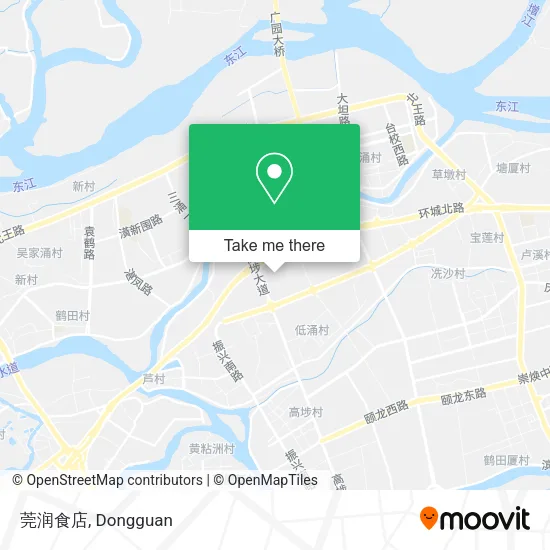 莞润食店 map